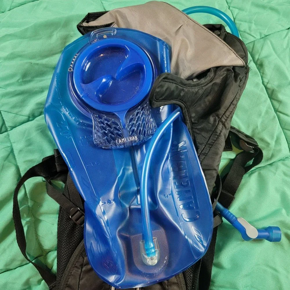 CamelBak Rouge Hiking Camping Hydration Backpack With 2 Liter Water Bladder